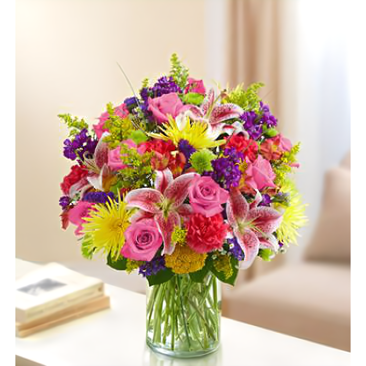 Sincerest Sorrow Bright Arrangement - Funeral &gt; Vase Arrangements