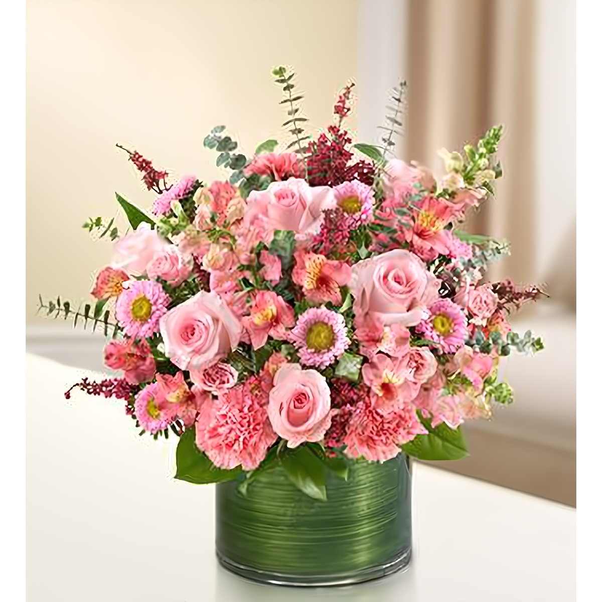 Cherished Memories - All Pink - Funeral &gt; Vase Arrangements