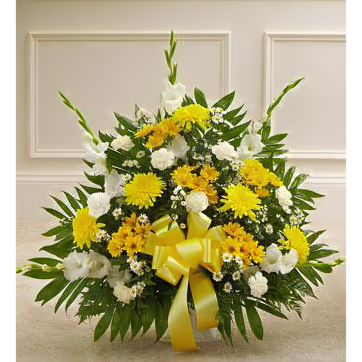 Heartfelt Tribute Floor Basket Arrangement - Funeral &gt; For the Service