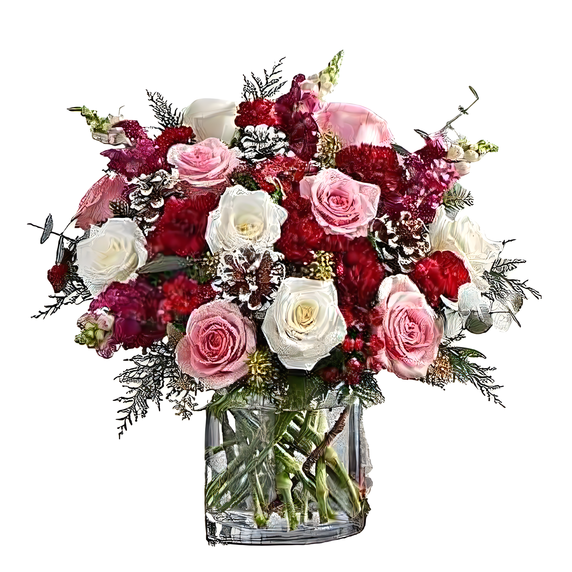 Victorian Grandeur Bouquet - Holiday Collection