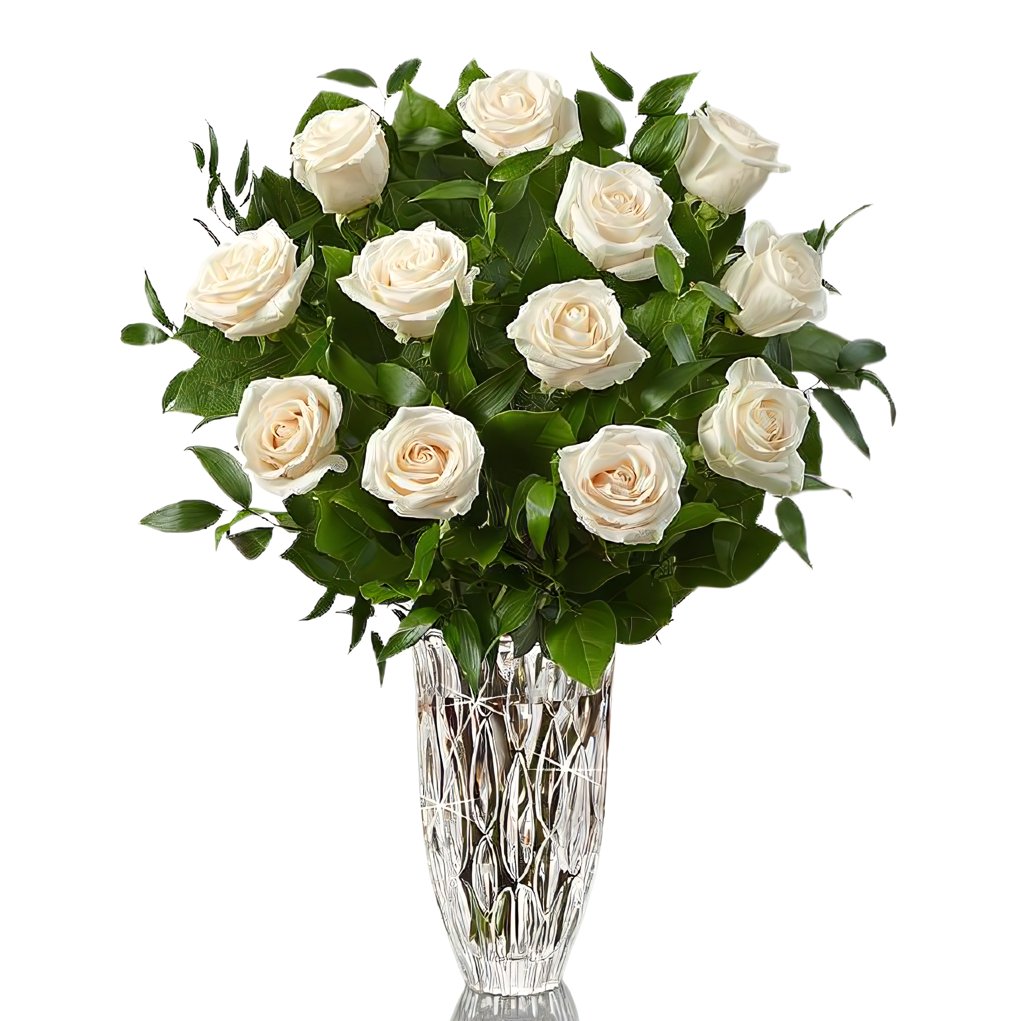 Marquis by Waterford Premium White Roses - Roses