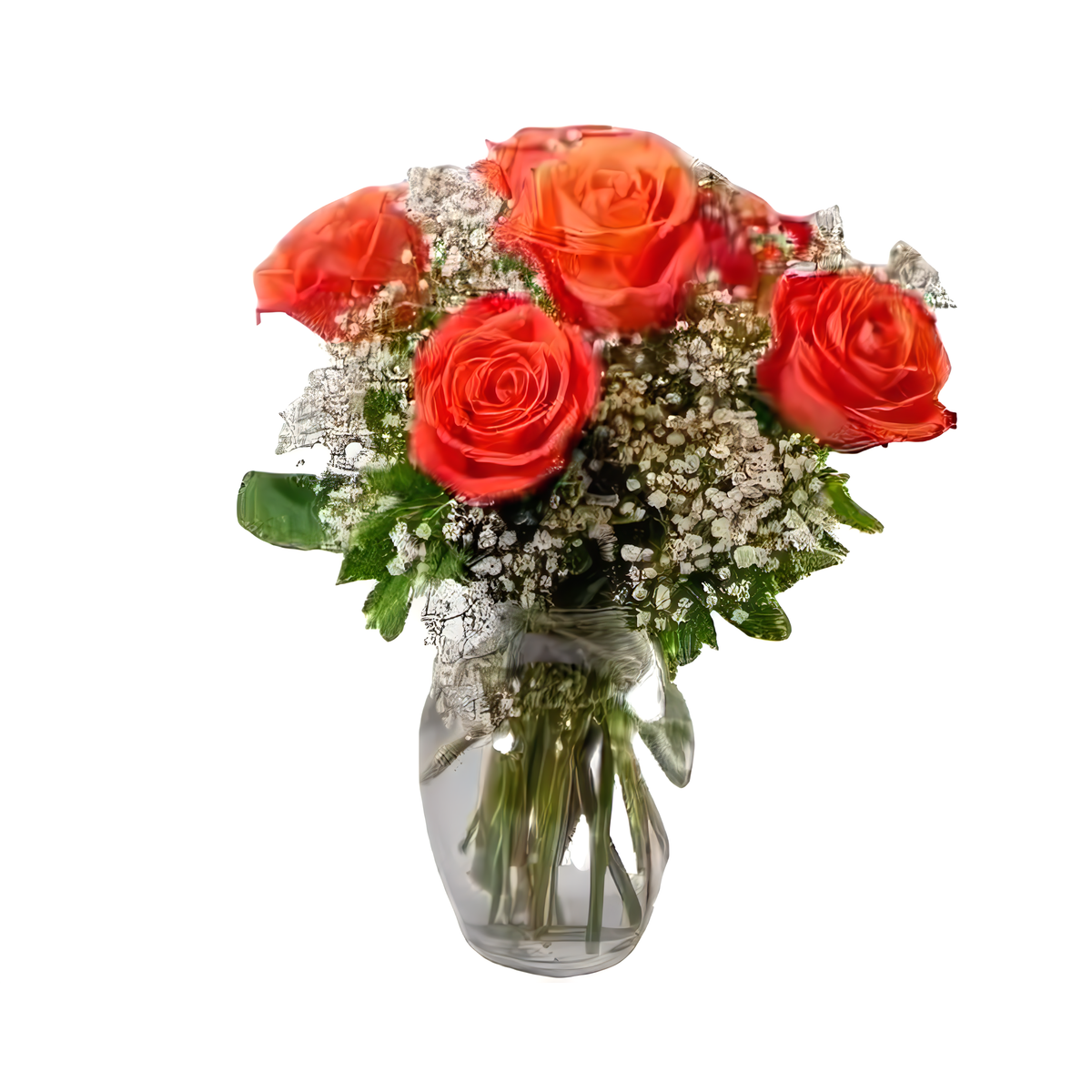 Love&#39;s Embrace Roses Orange - Roses